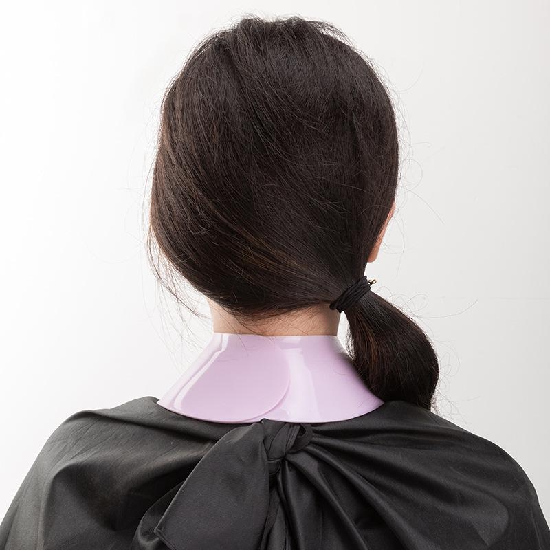 Versatile Silicone Hair Stylist Shawl with Neck Collar for Waterproof Dyeing