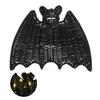 Halloween Rattan Bat Decoration 3D Scary Black Plastic Woven Bat Wall Hanging Decor for Tree Porch Yard Lawn Indoor Outdoor Farmhouse Decor