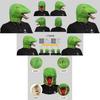 Funny Green Snake Head Mask For Creative Costume Parties And Halloween Celebrations