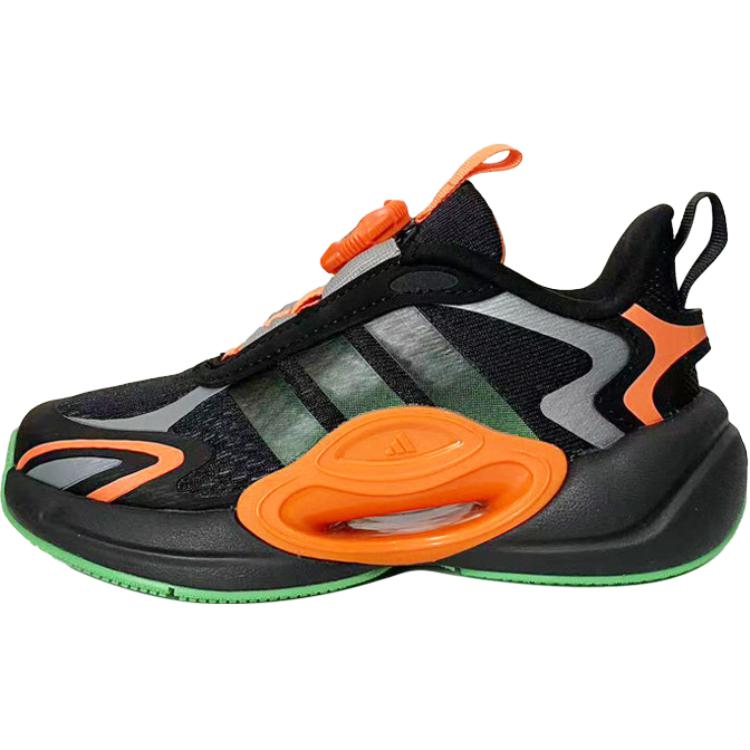 

New Adidas Galaxy Slip Resistant And Breathable Low Top Kids Running Shoes Black Kids JQ6719 28