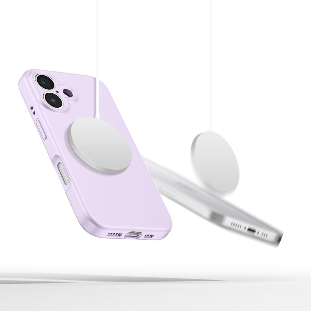Tech-Protect Liquid Silicone Magsafe Iphone 16 Mauve