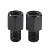 2 Teile Motorrad Adapter Konvertiert Im Uhrzeigersinn 8MM Zu 10MM Schwarz L8K8