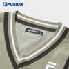 FILA FUSION Women's V-Neck Woven Sweater Vest
