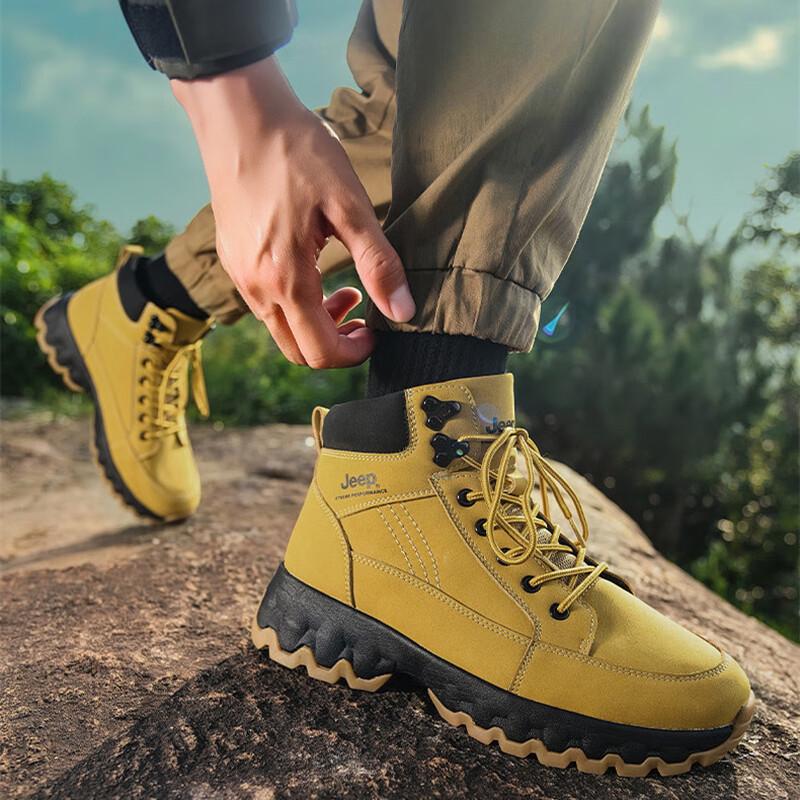 Jeep Men's High-Top Sports Shoes