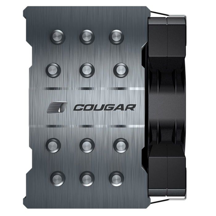 Refroidisseur d'air - Cougar Gaming - FORZA 85 - Ventilateur haute performance COUGAR MHP120 - Design contre l'oxydation du caloduc