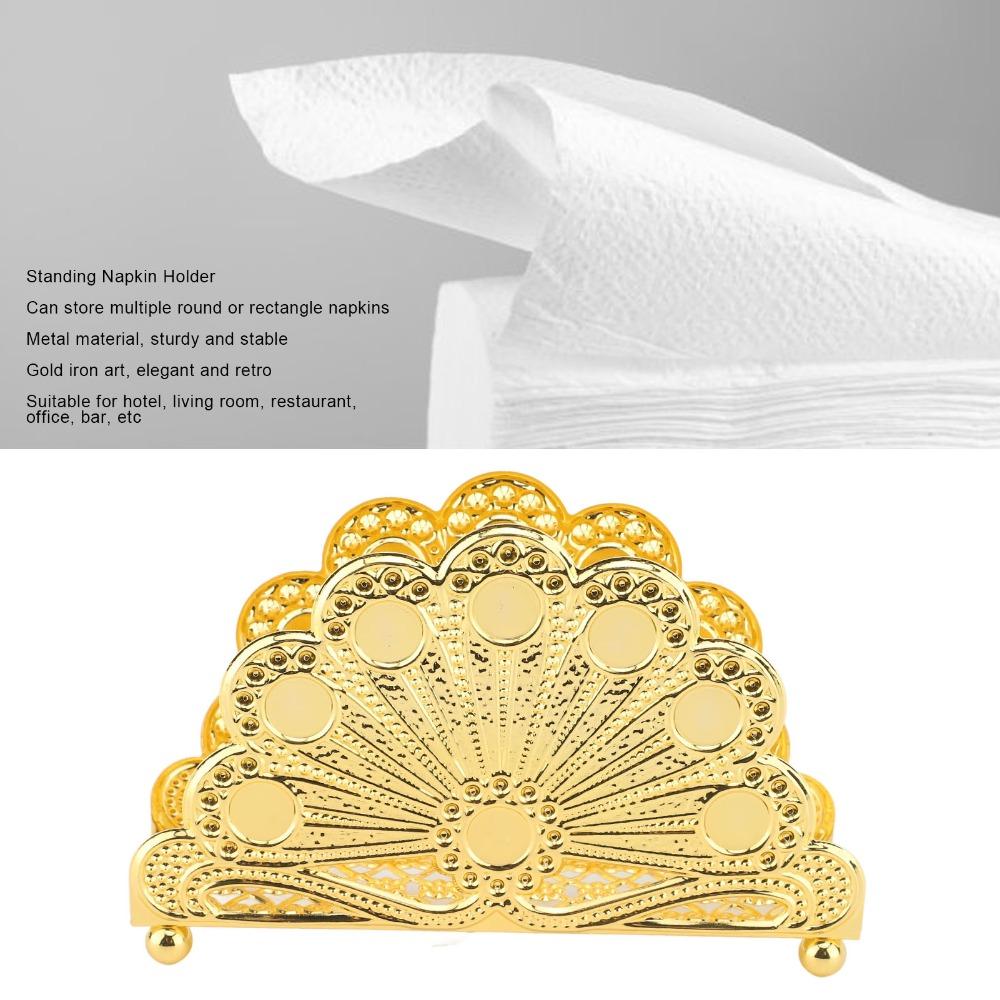Standing Napkin Organizer Iron Napkin Dispenser Napkin Holders Napkin Holder For Hotel