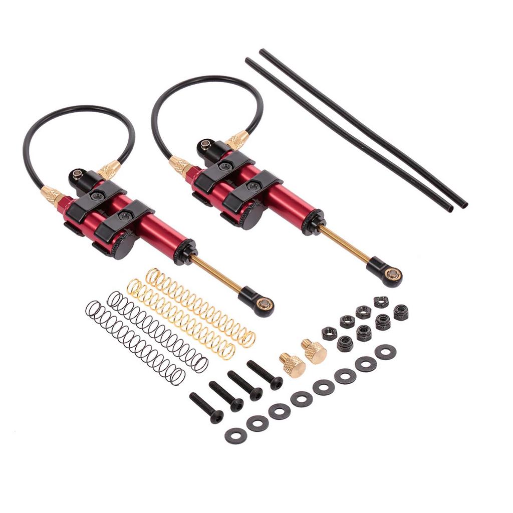 2pcs Internal Spring Negative Pressure 100mm Metal for Wraith SCX10 D90 I RC Crawler