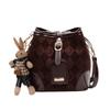 2025 New Fashion Trend Women's Bucket Bag Shoulder Bag Exquisite Oblique Span Small Bag Large Capacity