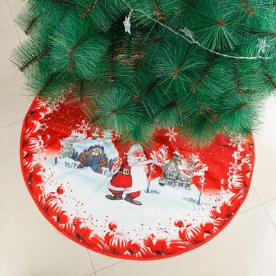 25Inch Christmas Tree Skirt Ornament Christmas Tree Decorations Bottom Decoration Fabric Xmas Tree Skirt Navidad New Year