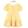 Olivean Front And Back Dress  Yellow 