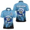 Summer Men's Polo Shirt Casual Sports Short Sleeve Loose Breathable Turn-down Collar Top T-shirt