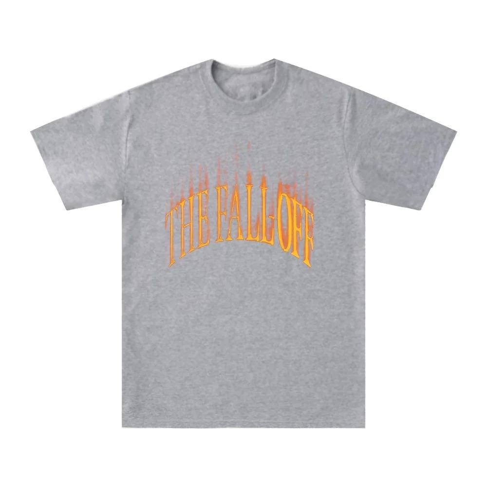 Cotton T-shirt Rapper J. Cole T-Shirt Unisex THE FALL OFF Album Graphic Streetwear Oversized Men Women Short Sleeves Tee