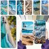 Case For Samsung A15 A13 A35 A55 A51 A71 A41 A31 A21S A05 A17 A23 A25 A33 A53 A73 5G A07 4G Cover Seaside Scenery Wave Beach