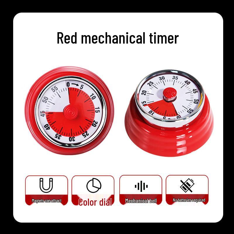 Rotary Mechanical Kitchen Timer