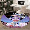 1pc Round Carpet - Office Chair Mat, Non-Slip Rug for Anime Lovers | Festival Gift, Seasonal Decor | Suitable for Home Office, Living Room