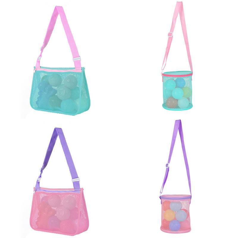 Large Capacity Children's Beach Toy Storage Mesh Bag