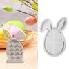 Easter Candy Molds Silicone Non-Stick Craft Supplies Holiday Chocolate Bunny Molds For Cake Cookie Dessert Treat Spring Holiday
