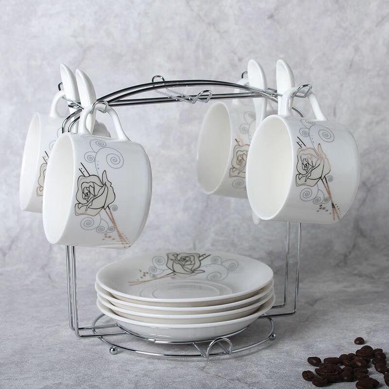 

Elegant European Ceramic Coffee Cup Set