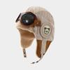 Cute Kids Earflap Hat Soft Lei Feng Hat Ear Protection Children's Plush Pilot Hat  Girls