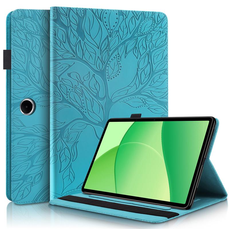 Tablet Coque For Oneplus Pad Lite Case 11 Inch Emboss Tree Flip Wallet Stand Case For Funda OPPO Pad SE 11" 2025 Tablet Cover