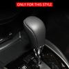 Car Gear Shift Knob Collar Leather Protective Cover for Nissan Qashqai J11 2016-2020 X-Trail T32 2014-2025 AT