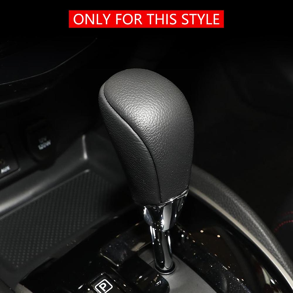 Car Gear Shift Knob Collar Leather Protective Cover for Nissan Qashqai J11 2016-2020 X-Trail T32 2014-2025 AT