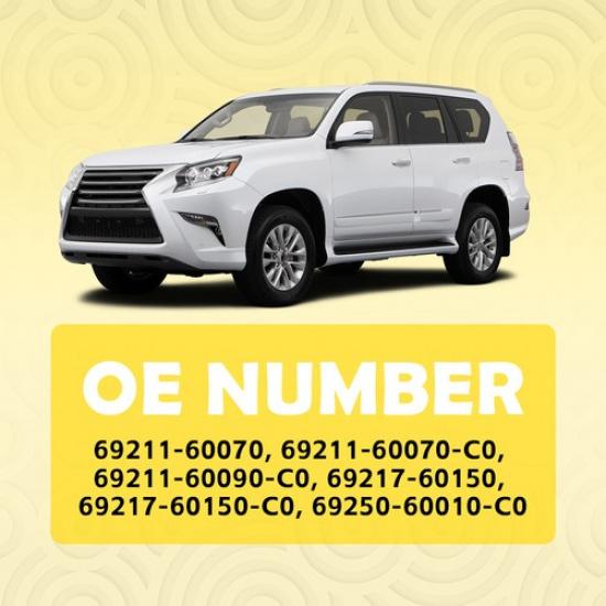 Rear Left Or Right Exterior Door Handle For 2010-2016 Toyota 4Runner Lexus GX460