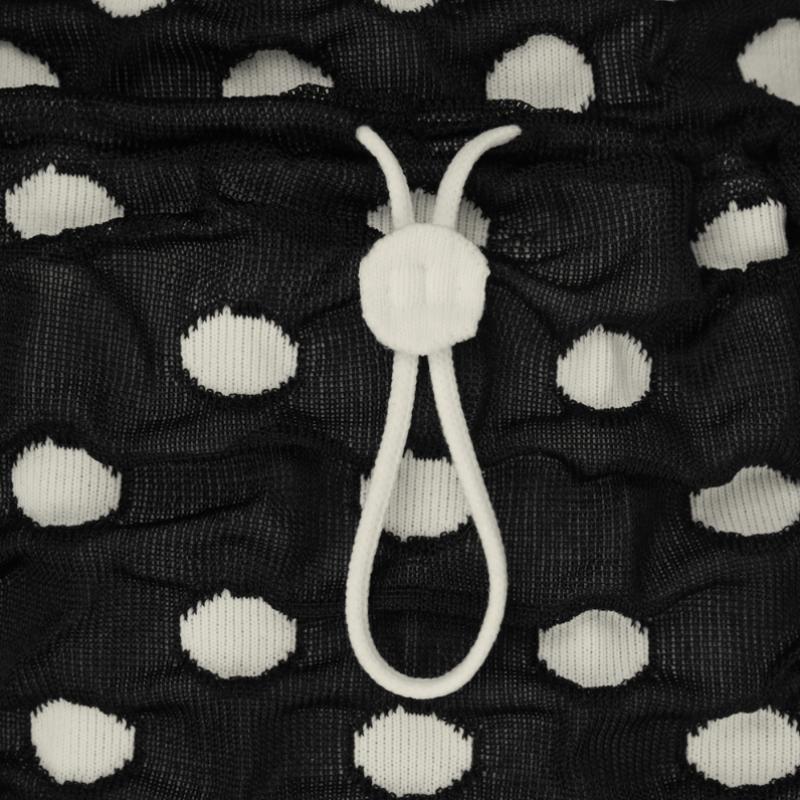 Pleatsmama Mochila de Bolinhas Pretas