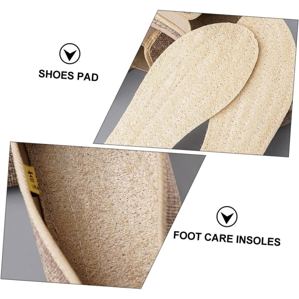 Natural Loofah Insoles Shoes Cushion Breathable Wear-resistant Loofah Insole