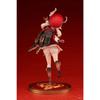 18CM HOT Anime Figure Genshin Klee Cute And Charming Sitting Schoolbag Girls PVC Action Collectible Doll Children Present Activity Action Figure