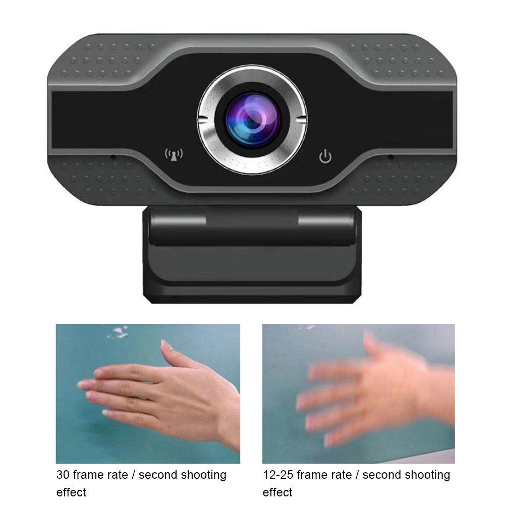 1080P HD USB Webcam for Online Classes and Video Conferences - Driver-Free Live Streaming Camera