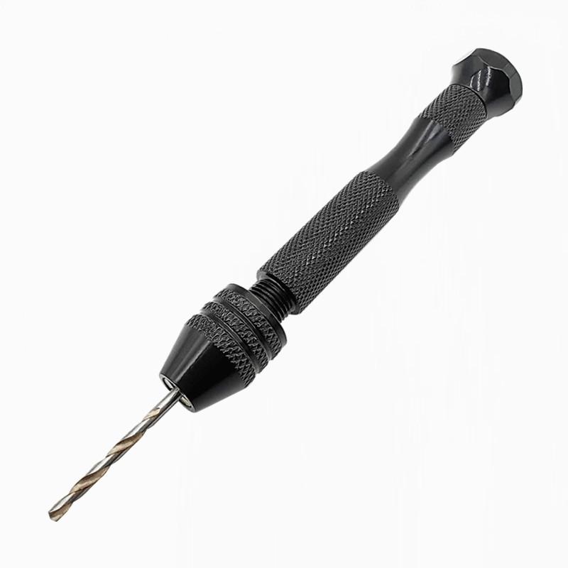 Aluminum Alloy Rotary Pin Vise Screwdriver Hand Drill Chuck Watch Repair Tool Watchmaker Jewelry Punching Hand Tools