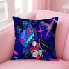 popular anime H-HazbinS H-HotelS Cushion Cover Comfortable Reversible Pillow Cover Ideal for Car Sofa Bedroom & Beyond