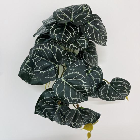 Simulated Plant Fine Workmanship Decorative Realistic Full of Vitality No Watering Decorate Rattan Leaves Long Lasting No Wither Imitation Plant for