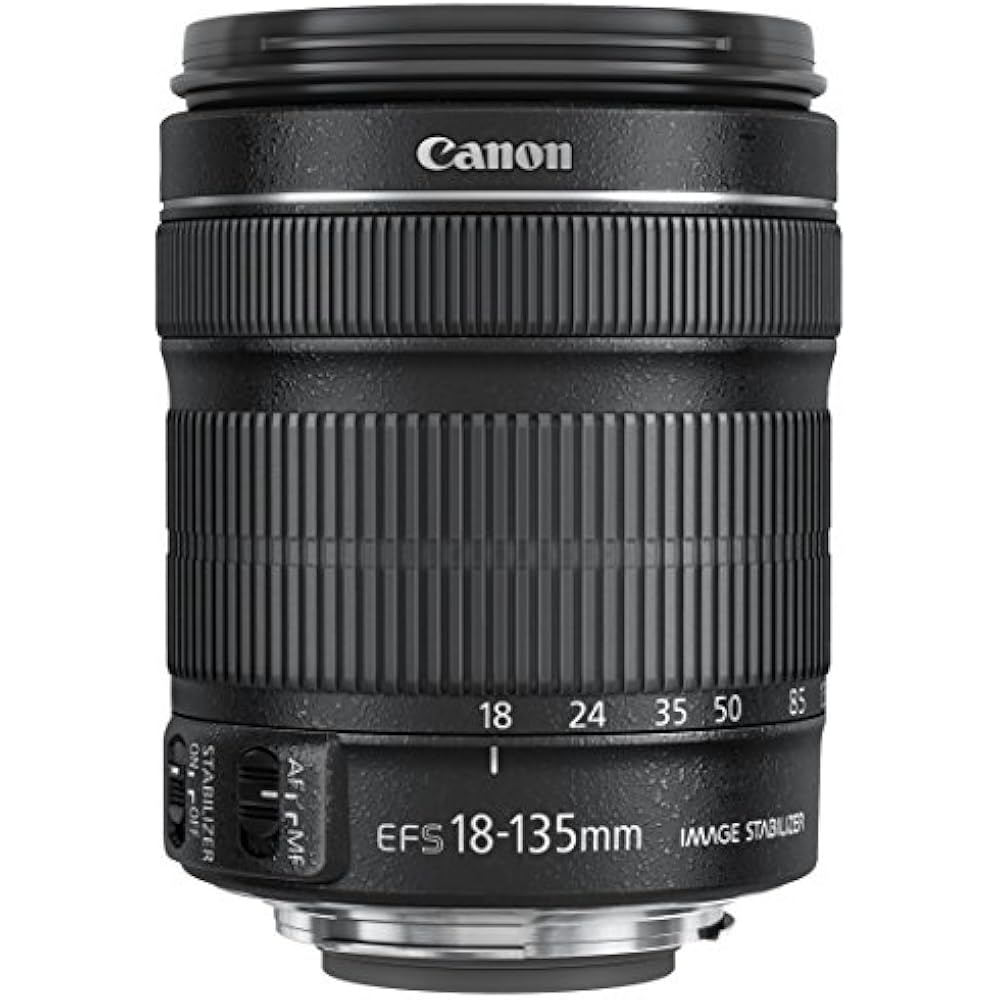 Canon Standard Zoom Lens EF-S18-135mm F3.5-5.6 IS STM APS-C Compatible