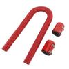Kit Tubo Flessibile per Radiatore in Acciaio Inossidabile da 36 Pollici Con Fascette in Billetto Universale Flessibile per Radiatore