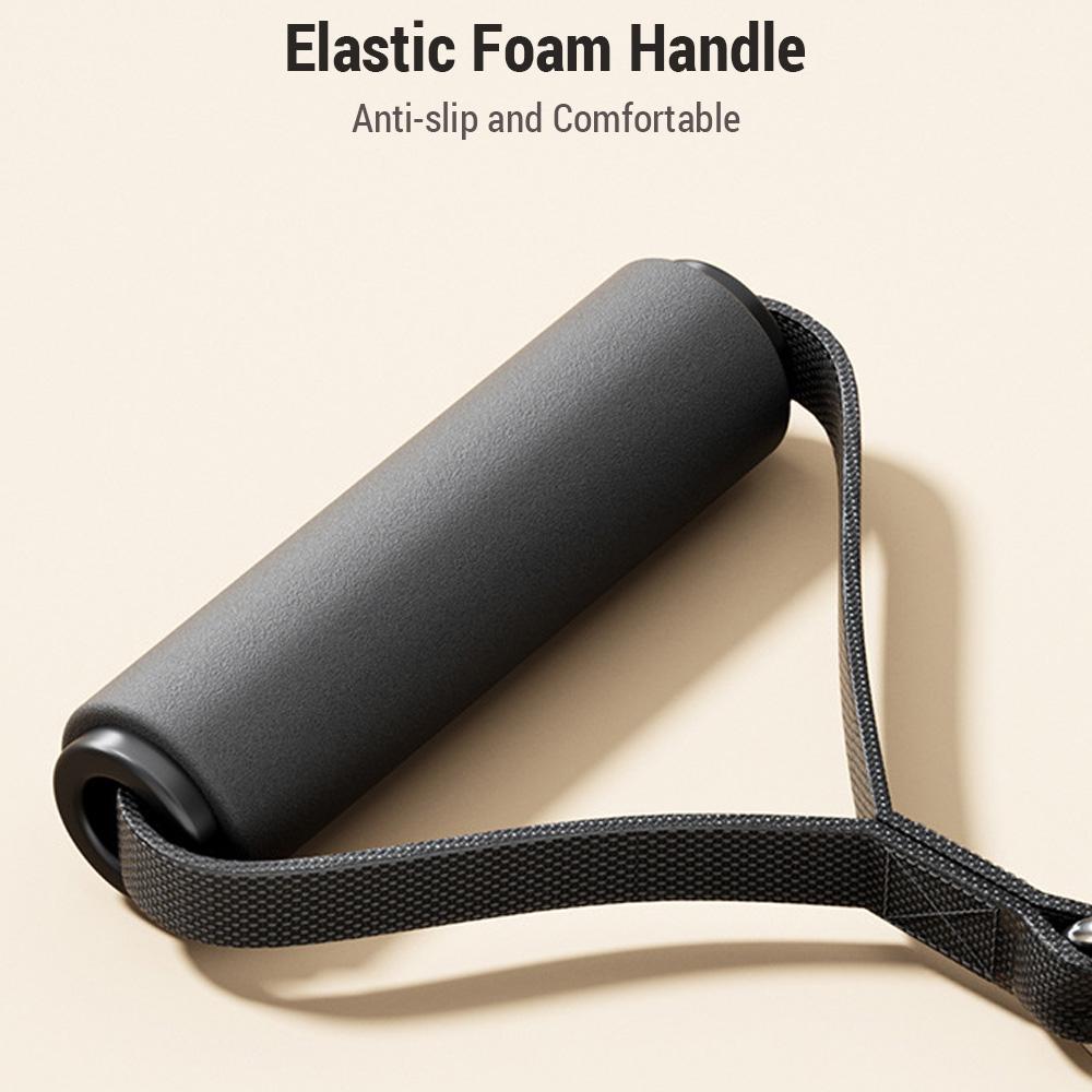 Adjustable Resistance Band Fitness Pump Exercise Equipment Cable Machine for Arms Legs Chest