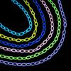 40 cm Velg farge akrylkjede for smykkefremstilling DIY-armbånd Mobiltelefonkjede sjarmdekorasjon