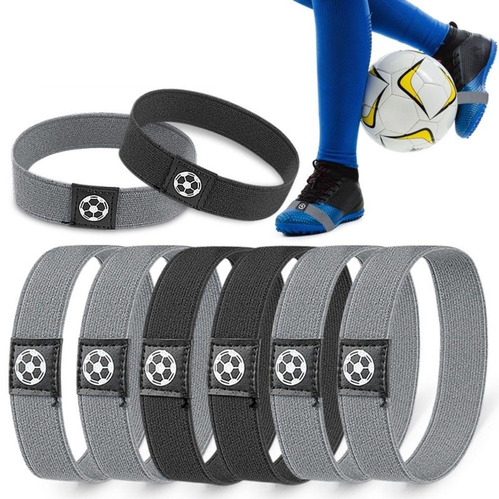 4pcs Quick-Release Soccer Cleat Covers Elastic Shoe Protectors Practical Shoe Lace Bands Soccer