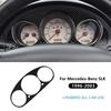 Prawdziwa miękka naklejka ozdobna z włókna węglowego do Mercedes Benz SLK R170 1996 1997 1998 1999 2000 2001 2002 2003 Rama prędkościomierza samochodowego
