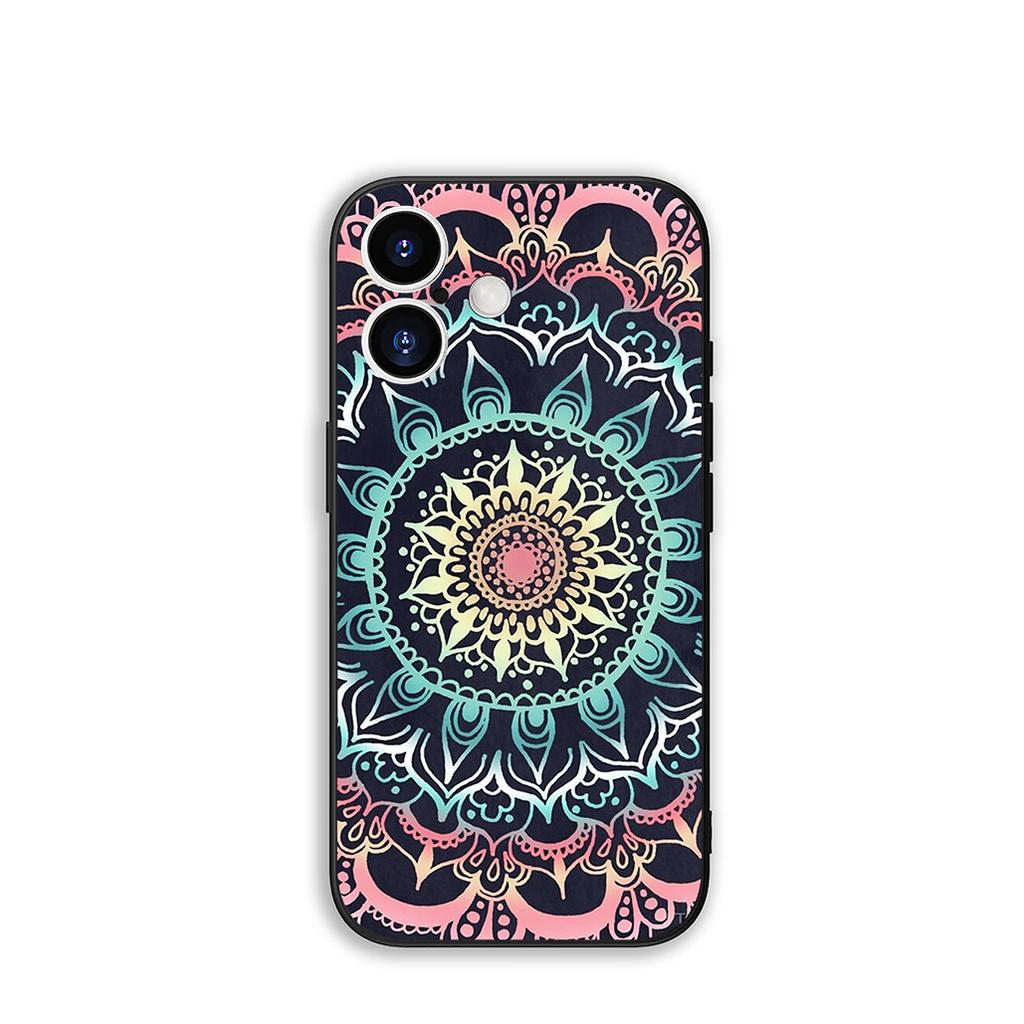 For Samsung Galaxy A07 A13 A12 A23 A50 A51 A52 A53 A70 A71 A72 A04 Note 20 9 8 10 Case Floral Paisley Flower Mandala Texture