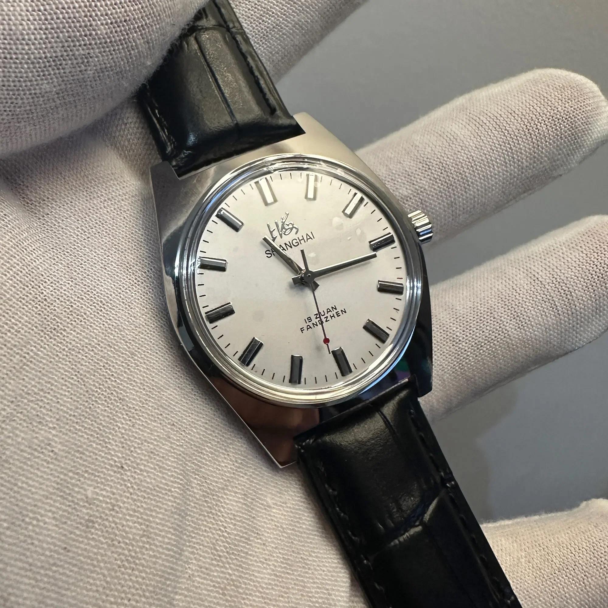 Šanhaja 36MM Manuāli uzvilksts mehānisks
