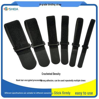 Fibbia in Nylon Velcro Fascetta Cargo Cavo di Legatura Non Elastico