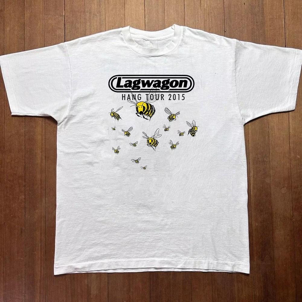 Lagwagon Band 2015 Tour White T-Shirt Cotton Unisex S-234XL RD434 Unisex T-Shirt