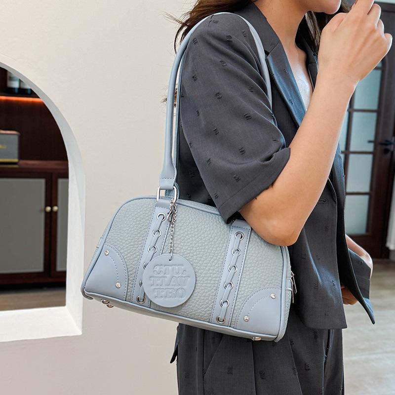 Large-capacity bag women's spring and summer versatile 2025 new niche single shoulder underarm bag casual pillow bag