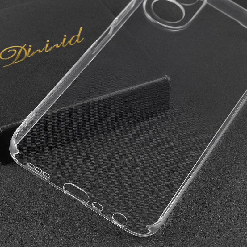 For Oppo A18/A38 4G Case HD Clear Cell Phone Shell TPU Cover (Precise Rear Lens Cutout)