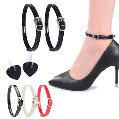 Fashion Anti-skid Ankle Shoe Belt Metal Tip Bundle Laces High Heels Shoes Tie Straps Band Shoelaces Women
