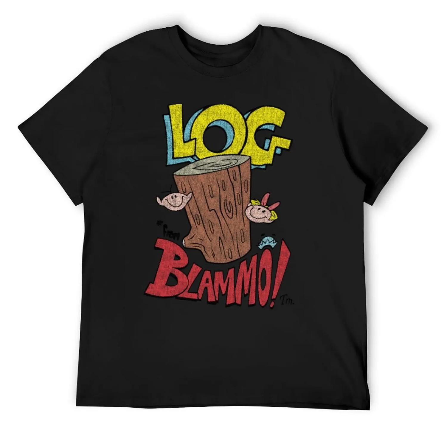 Log by Blammo (Retro Distressed Look) S