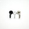 Rotating Silver Metal Magnetic Hook, No-Punch Installation, Strong Suction, Traceless Storage