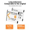 PALO 1000mAH NP BN1 NP-BN1 Battery Np Bn1 Camera Batteries + LCD Charger Case For Sony Cyber-shot DSC-QX10 TX100 TX300 W730